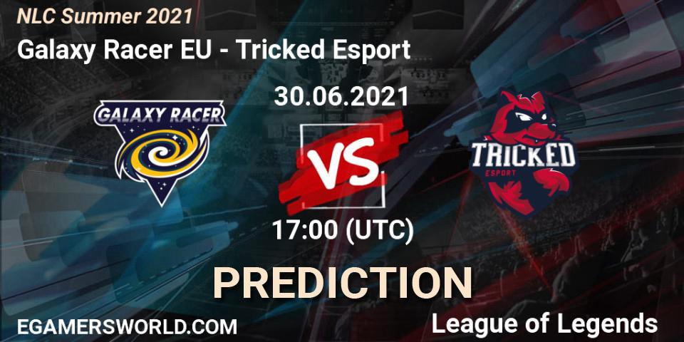 Galaxy Racer EU vs Tricked Esport: Betting TIp, Match Prediction. 30.06.2021 at 17:00. LoL, NLC Summer 2021
