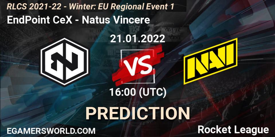 EndPoint CeX vs Natus Vincere: Betting TIp, Match Prediction. 21.01.22. Rocket League, RLCS 2021-22 - Winter: EU Regional Event 1