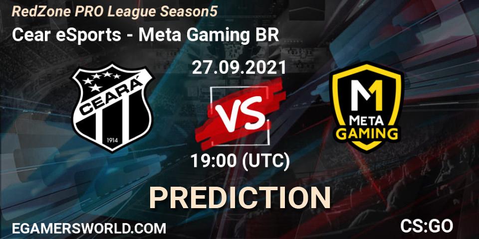 Ceará eSports vs Meta Gaming BR: Betting TIp, Match Prediction. 27.09.2021 at 19:00. Counter-Strike (CS2), RedZone PRO League Season 5