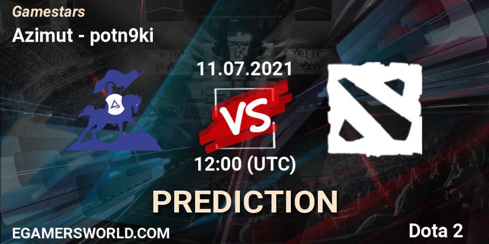 Azimut vs potn9ki: Betting TIp, Match Prediction. 11.07.2021 at 14:59. Dota 2, Gamestars