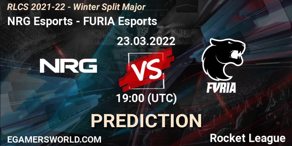 NRG Esports vs FURIA Esports: Betting TIp, Match Prediction. 23.03.2022 at 19:00. Rocket League, RLCS 2021-22 - Winter Split Major
