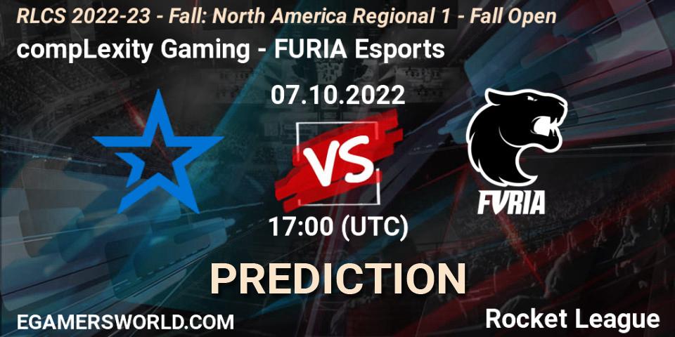 compLexity Gaming vs FURIA Esports: Betting TIp, Match Prediction. 07.10.22. Rocket League, RLCS 2022-23 - Fall: North America Regional 1 - Fall Open