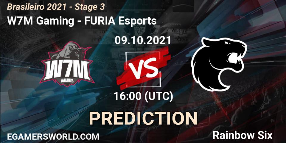 W7M Gaming vs FURIA Esports: Betting TIp, Match Prediction. 09.10.2021 at 16:00. Rainbow Six, Brasileirão 2021 - Stage 3
