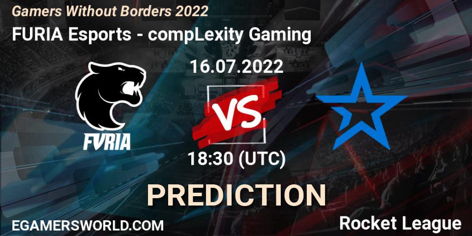 FURIA Esports vs compLexity Gaming: Betting TIp, Match Prediction. 16.07.22. Rocket League, Gamers Without Borders 2022