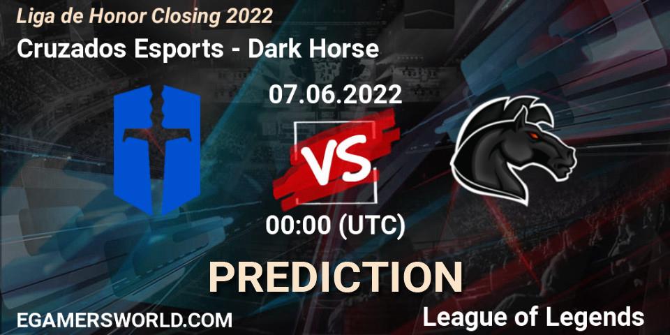 Cruzados Esports vs Dark Horse: Betting TIp, Match Prediction. 07.06.22. LoL, Liga de Honor Closing 2022