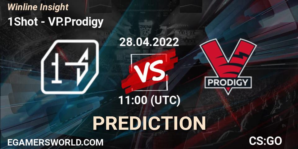 1Shot vs VP.Prodigy: Betting TIp, Match Prediction. 28.04.22. CS2 (CS:GO), Winline Insight