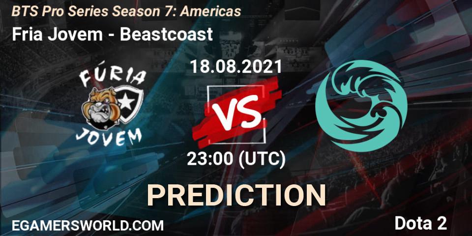 Fúria Jovem vs Beastcoast: Betting TIp, Match Prediction. 18.08.2021 at 20:29. Dota 2, BTS Pro Series Season 7: Americas