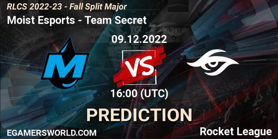 Moist Esports vs Team Secret: Betting TIp, Match Prediction. 09.12.22. Rocket League, RLCS 2022-23 - Fall Split Major