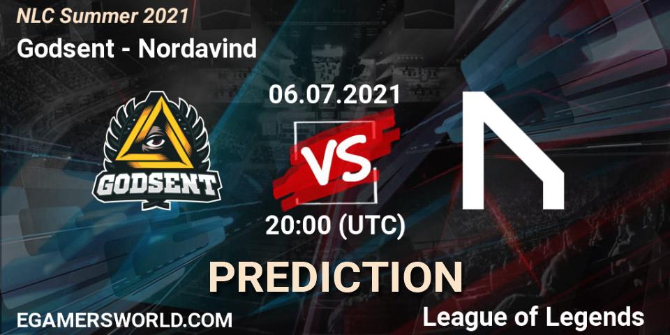 Godsent vs Nordavind: Betting TIp, Match Prediction. 06.07.21. LoL, NLC Summer 2021