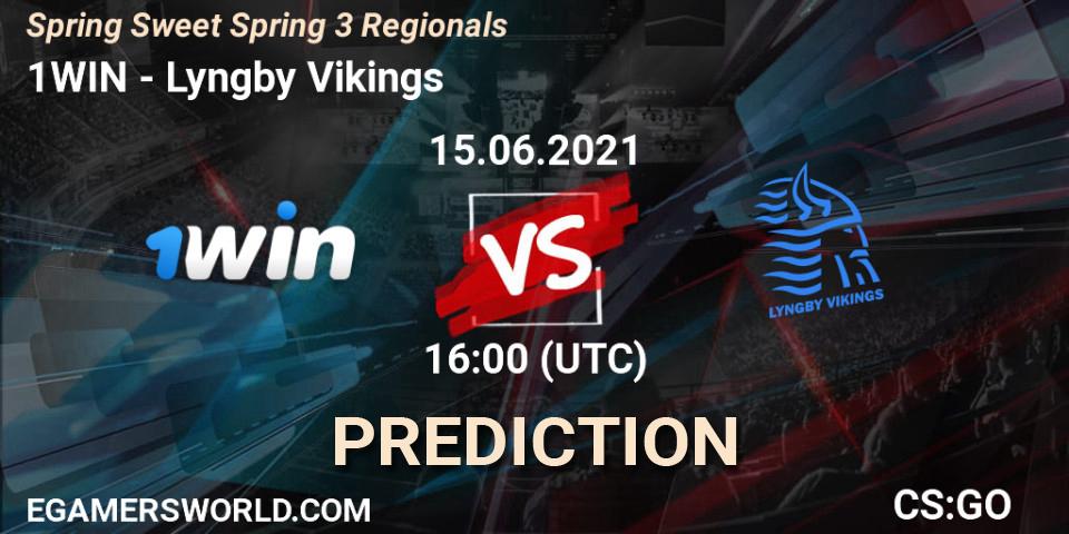 1WIN vs Lyngby Vikings: Betting TIp, Match Prediction. 15.06.21. CS2 (CS:GO), Spring Sweet Spring 3 Regionals