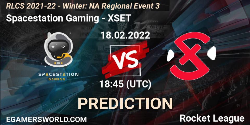 Spacestation Gaming vs XSET: Betting TIp, Match Prediction. 18.02.22. Rocket League, RLCS 2021-22 - Winter: NA Regional Event 3