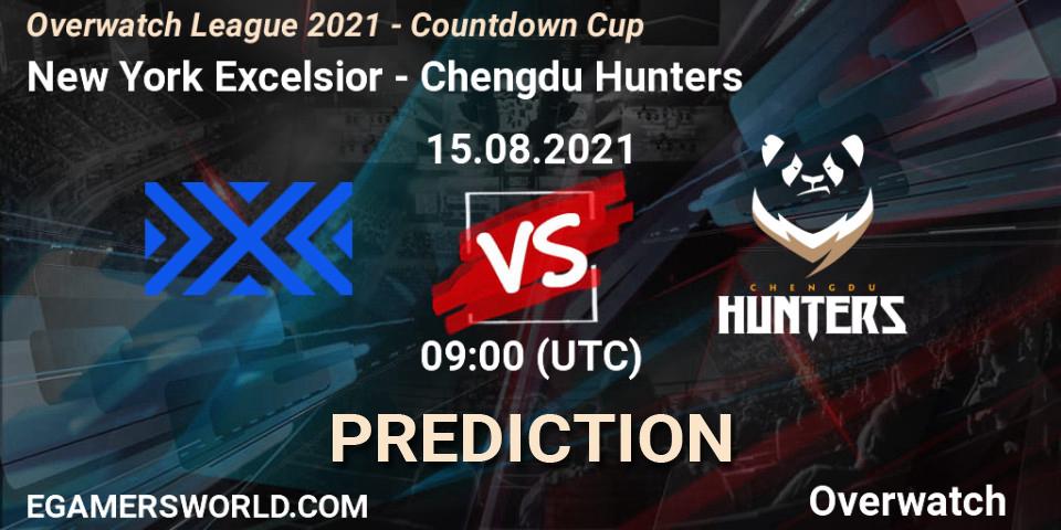 New York Excelsior vs Chengdu Hunters: Betting TIp, Match Prediction. 15.08.2021 at 09:00. Overwatch, Overwatch League 2021 - Countdown Cup
