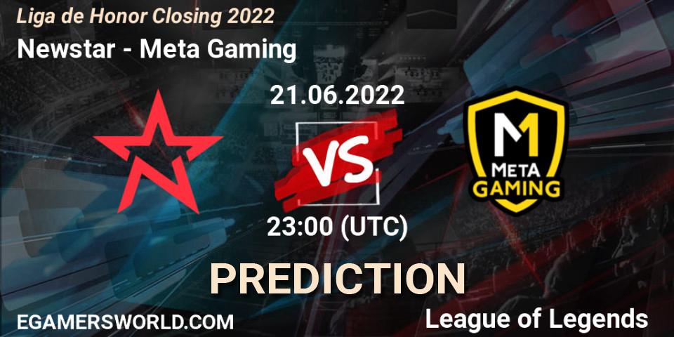 Newstar vs Meta Gaming: Betting TIp, Match Prediction. 21.06.22. LoL, Liga de Honor Closing 2022
