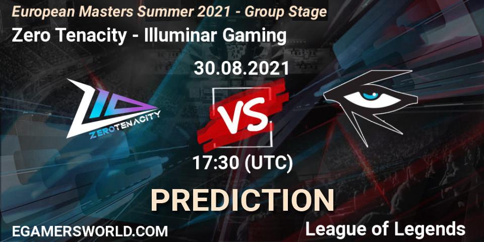 Zero Tenacity vs Illuminar Gaming: Betting TIp, Match Prediction. 30.08.2021 at 17:30. LoL, European Masters Summer 2021 - Group Stage