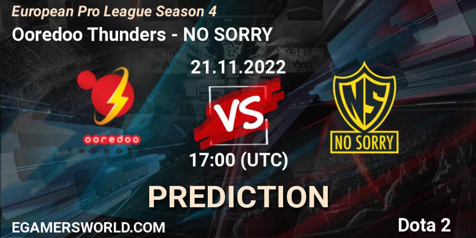 Ooredoo Thunders vs Team Unique: Betting TIp, Match Prediction. 21.11.22. Dota 2, European Pro League Season 4