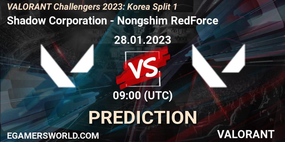 Shadow Corporation vs Nongshim RedForce: Betting TIp, Match Prediction. 28.01.23. VALORANT, VALORANT Challengers 2023: Korea Split 1