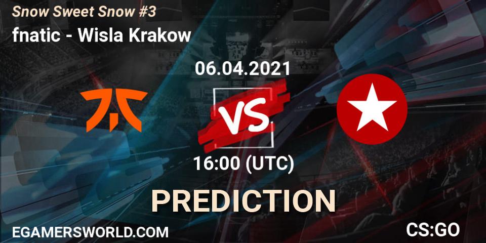 fnatic vs Wisla Krakow: Betting TIp, Match Prediction. 06.04.21. CS2 (CS:GO), Snow Sweet Snow #3