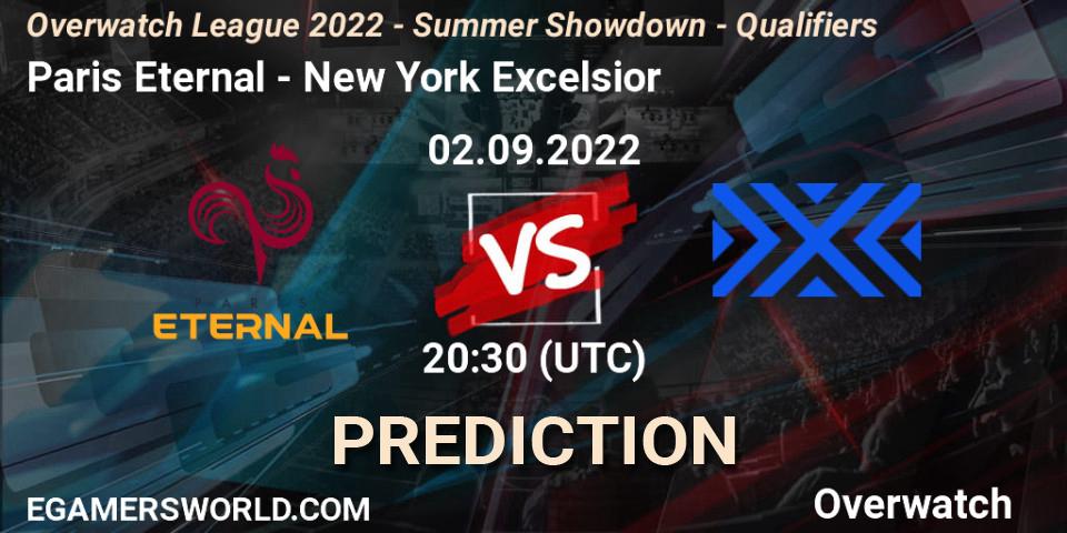 Paris Eternal vs New York Excelsior: Betting TIp, Match Prediction. 02.09.22. Overwatch, Overwatch League 2022 - Summer Showdown - Qualifiers