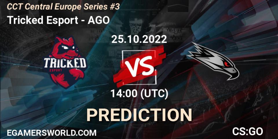 Tricked Esport vs AGO: Betting TIp, Match Prediction. 25.10.22. CS2 (CS:GO), CCT Central Europe Series #3