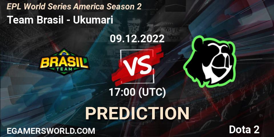 Team Brasil vs Ukumari: Betting TIp, Match Prediction. 09.12.22. Dota 2, EPL World Series America Season 2