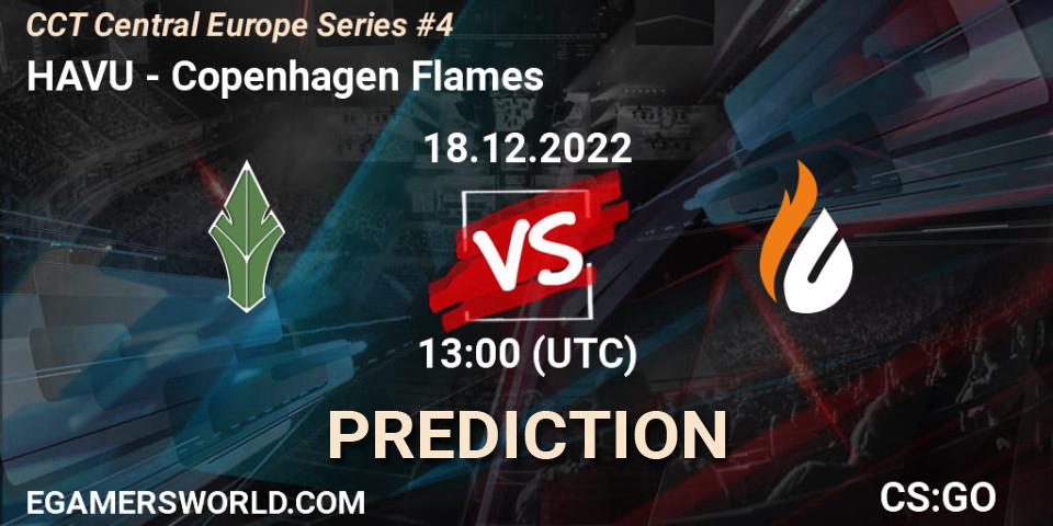 HAVU vs Copenhagen Flames: Betting TIp, Match Prediction. 18.12.22. CS2 (CS:GO), CCT Central Europe Series #4