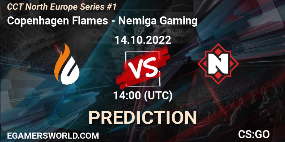 Copenhagen Flames vs Nemiga Gaming: Betting TIp, Match Prediction. 14.10.22. CS2 (CS:GO), CCT North Europe Series #1