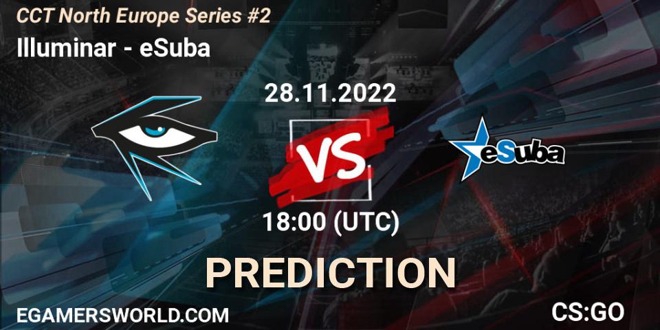 Illuminar vs eSuba: Betting TIp, Match Prediction. 28.11.22. CS2 (CS:GO), CCT North Europe Series #2