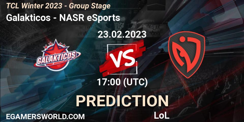 Galakticos vs NASR eSports: Betting TIp, Match Prediction. 05.03.23. LoL, TCL Winter 2023 - Group Stage