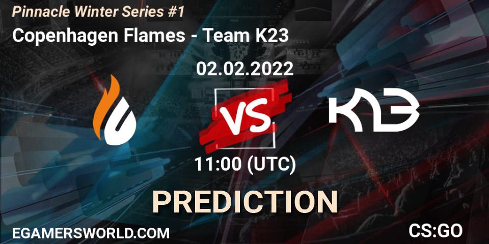 Copenhagen Flames vs Team K23: Betting TIp, Match Prediction. 02.02.2022 at 11:00. Counter-Strike (CS2), Pinnacle Winter Series #1