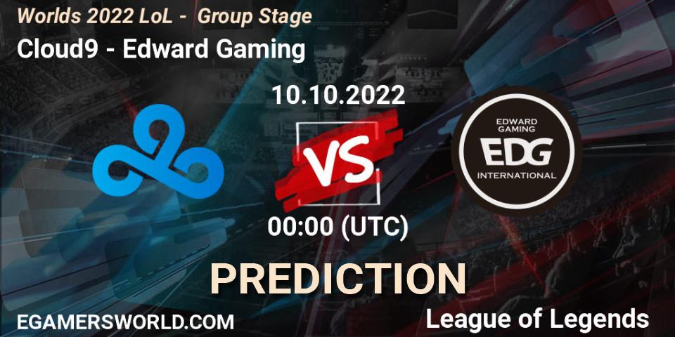Cloud9 vs Edward Gaming: Betting TIp, Match Prediction. 13.10.22. LoL, Worlds 2022 LoL - Group Stage
