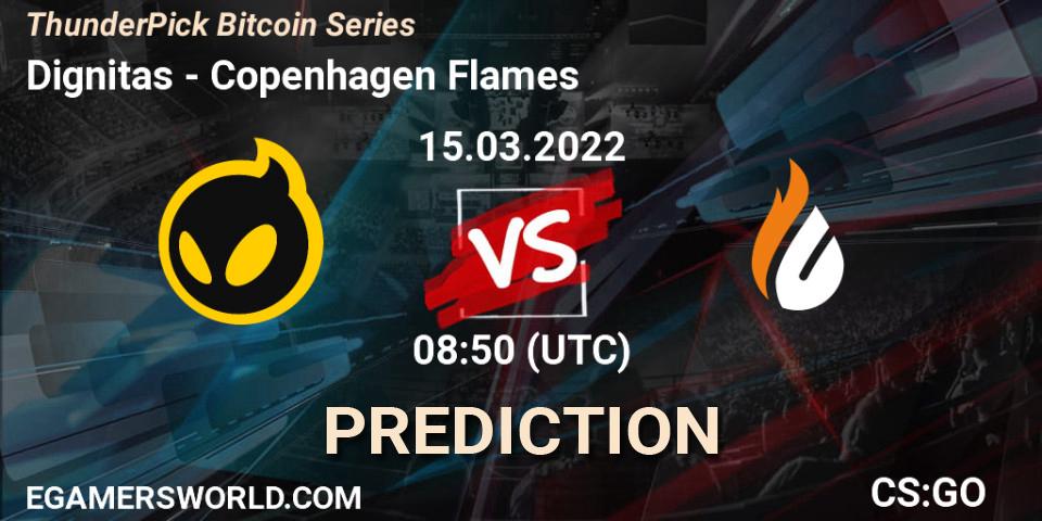 Dignitas vs Copenhagen Flames: Betting TIp, Match Prediction. 15.03.2022 at 12:20. Counter-Strike (CS2), ThunderPick Bitcoin Series
