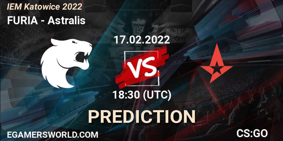 FURIA vs Astralis: Betting TIp, Match Prediction. 17.02.22. CS2 (CS:GO), IEM Katowice 2022