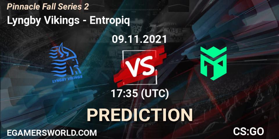 Lyngby Vikings vs Entropiq: Betting TIp, Match Prediction. 09.11.21. CS2 (CS:GO), Pinnacle Fall Series #2