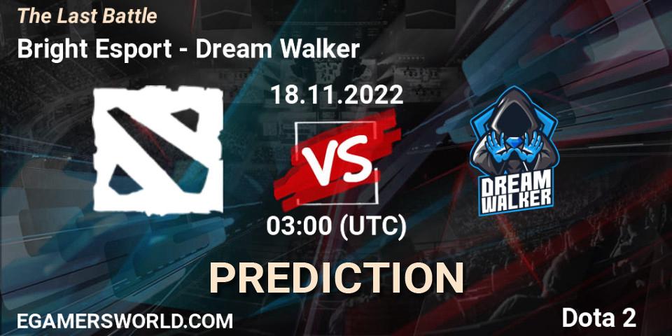 NerdRig vs Dream Walker: Betting TIp, Match Prediction. 18.11.2022 at 03:00. Dota 2, The Last Battle