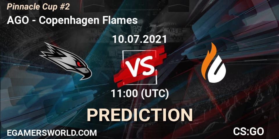 AGO vs Copenhagen Flames: Betting TIp, Match Prediction. 10.07.21. CS2 (CS:GO), Pinnacle Cup #2