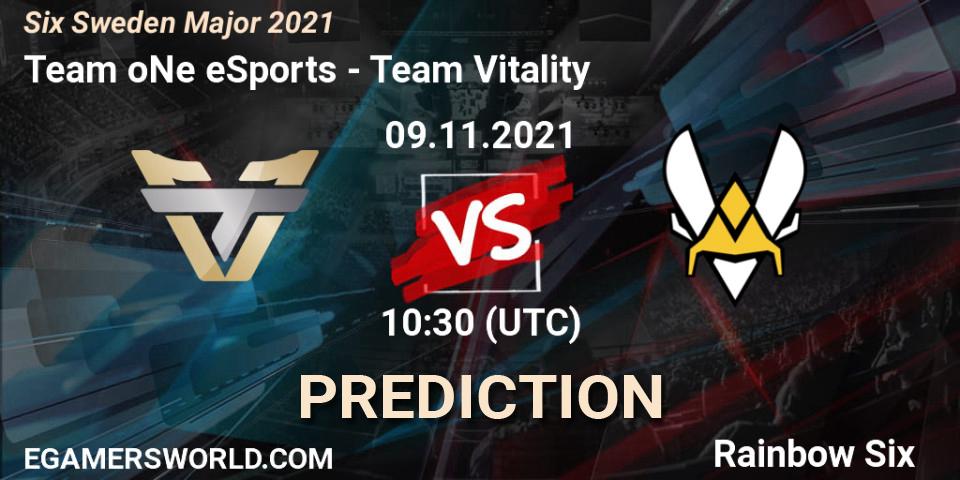 Team oNe eSports vs Team Vitality: Betting TIp, Match Prediction. 09.11.21. Rainbow Six, Six Sweden Major 2021