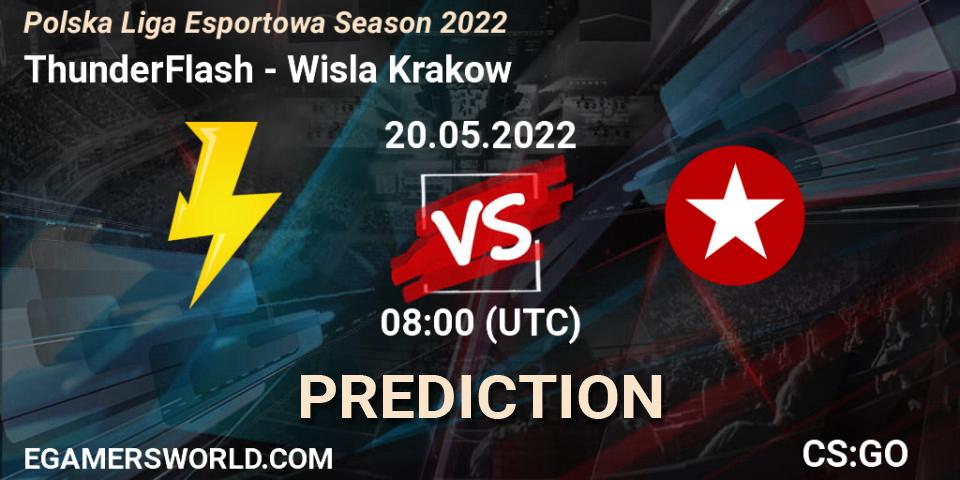 ThunderFlash vs Wisla Krakow: Betting TIp, Match Prediction. 20.05.22. CS2 (CS:GO), Polska Liga Esportowa Season 2022