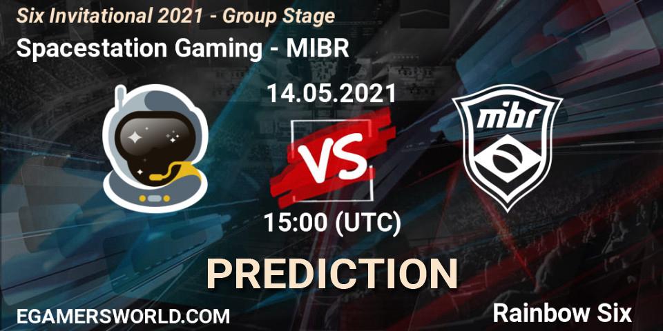 Spacestation Gaming vs MIBR: Betting TIp, Match Prediction. 14.05.21. Rainbow Six, Six Invitational 2021 - Group Stage
