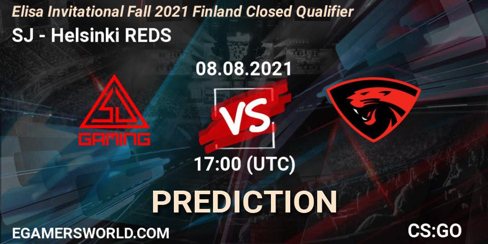 SJ vs Helsinki REDS: Betting TIp, Match Prediction. 08.08.21. CS2 (CS:GO), Elisa Invitational Fall 2021 Finland Closed Qualifier