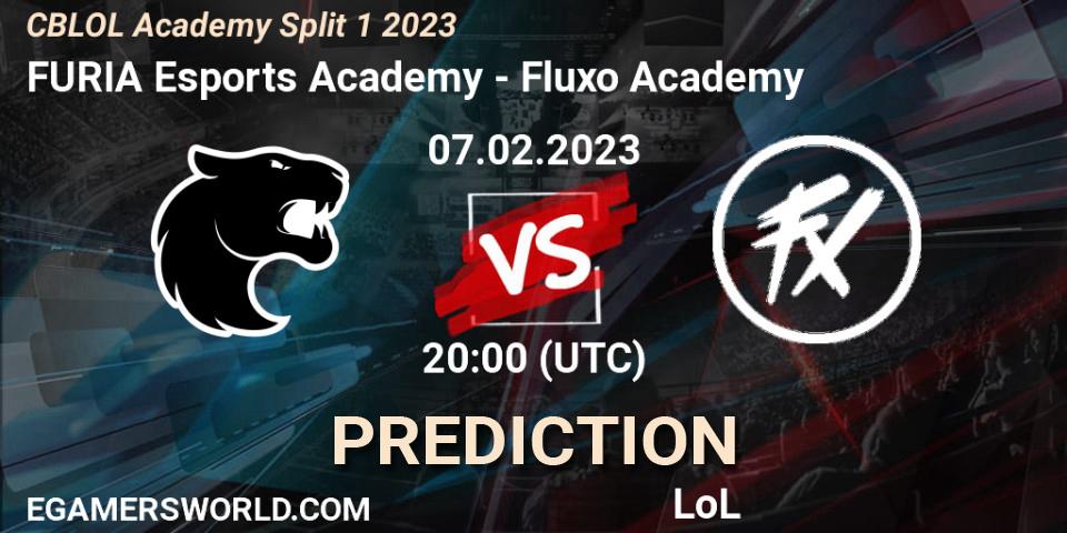 FURIA Esports Academy vs Fluxo Academy: Betting TIp, Match Prediction. 07.02.23. LoL, CBLOL Academy Split 1 2023