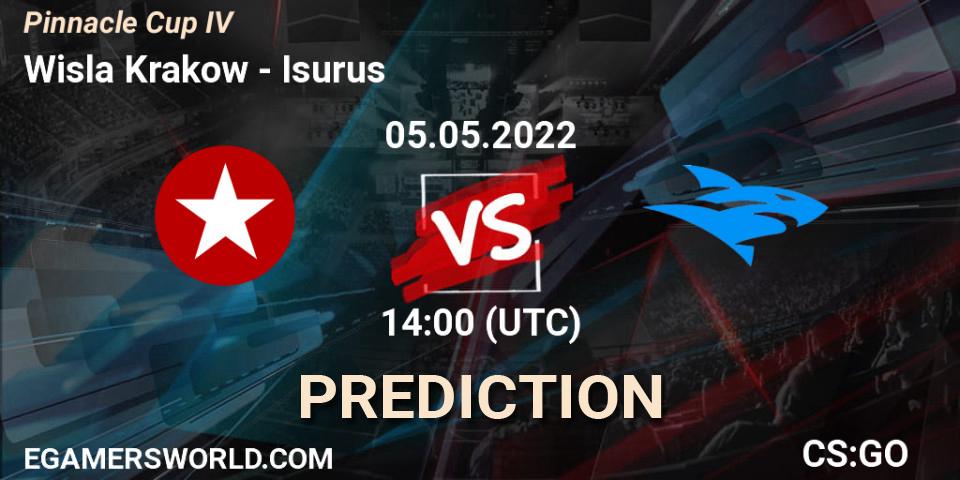 Wisla Krakow vs Isurus: Betting TIp, Match Prediction. 05.05.22. CS2 (CS:GO), Pinnacle Cup #4