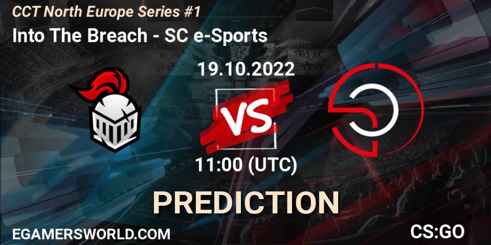 Into The Breach vs SC e-Sports: Betting TIp, Match Prediction. 19.10.22. CS2 (CS:GO), CCT North Europe Series #1