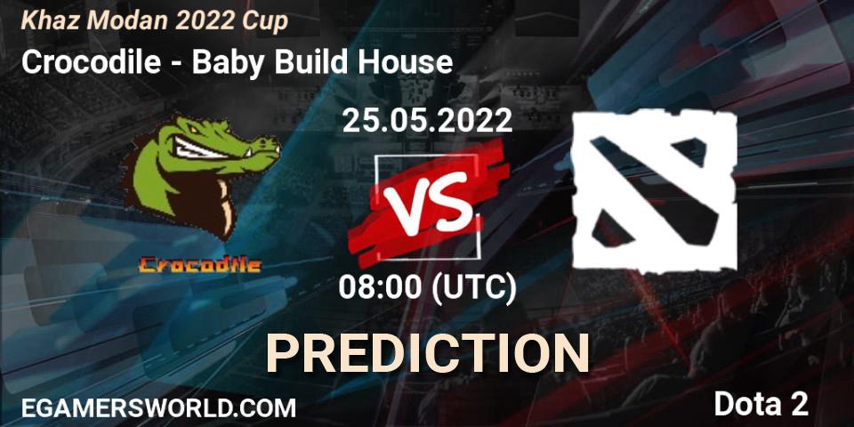 Crocodile vs Baby Build House: Betting TIp, Match Prediction. 25.05.22. Dota 2, Khaz Modan 2022 Cup