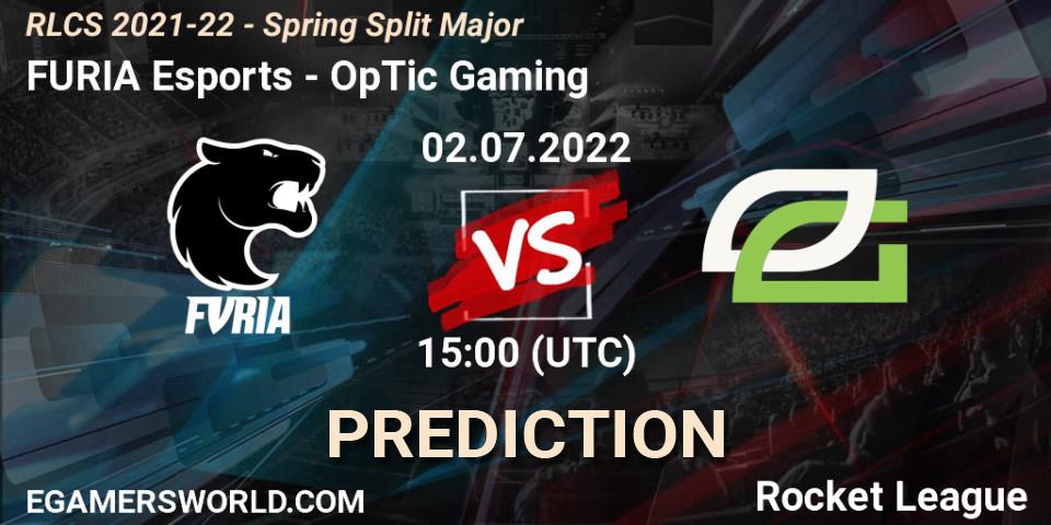 FURIA Esports vs OpTic Gaming: Betting TIp, Match Prediction. 02.07.22. Rocket League, RLCS 2021-22 - Spring Split Major