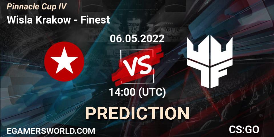 Wisla Krakow vs Finest: Betting TIp, Match Prediction. 06.05.22. CS2 (CS:GO), Pinnacle Cup #4
