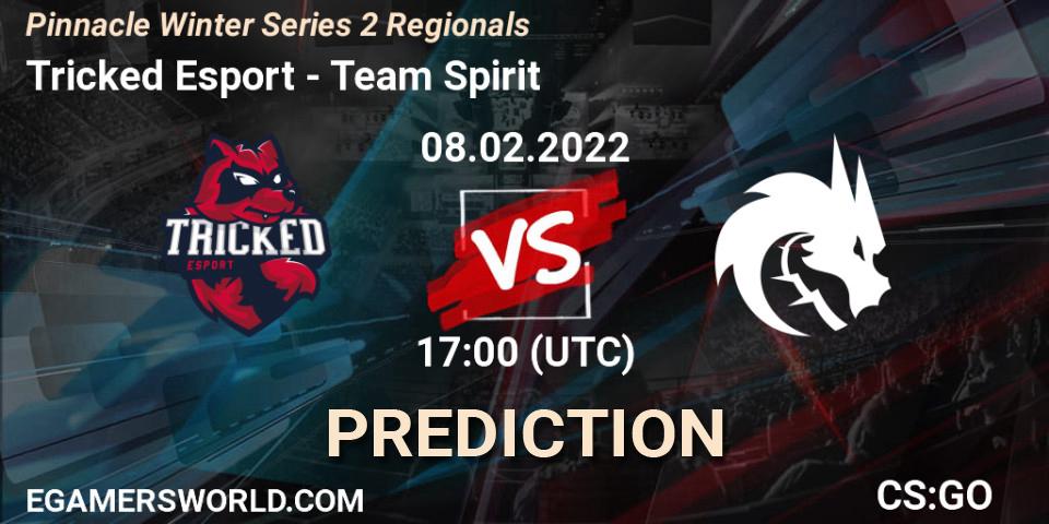 Tricked Esport vs Team Spirit: Betting TIp, Match Prediction. 08.02.22. CS2 (CS:GO), Pinnacle Winter Series 2 Regionals
