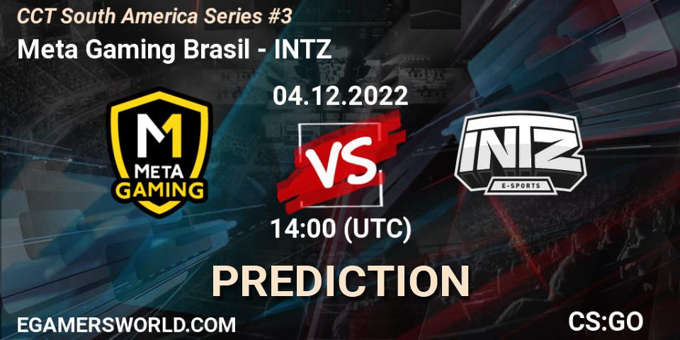 Meta Gaming Brasil vs INTZ: Betting TIp, Match Prediction. 04.12.22. CS2 (CS:GO), CCT South America Series #3