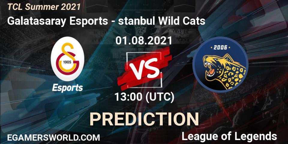 Galatasaray Esports vs İstanbul Wild Cats: Betting TIp, Match Prediction. 01.08.21. LoL, TCL Summer 2021