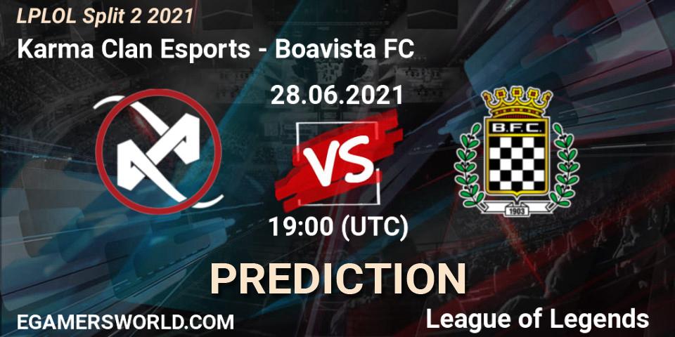 Karma Clan Esports vs Boavista FC: Betting TIp, Match Prediction. 28.06.2021 at 19:00. LoL, LPLOL Split 2 2021
