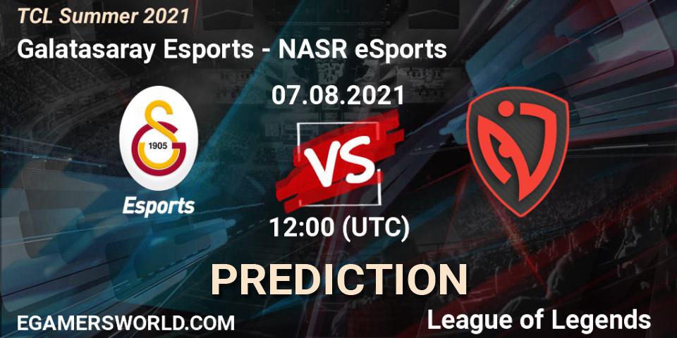 Galatasaray Esports vs NASR eSports: Betting TIp, Match Prediction. 07.08.21. LoL, TCL Summer 2021